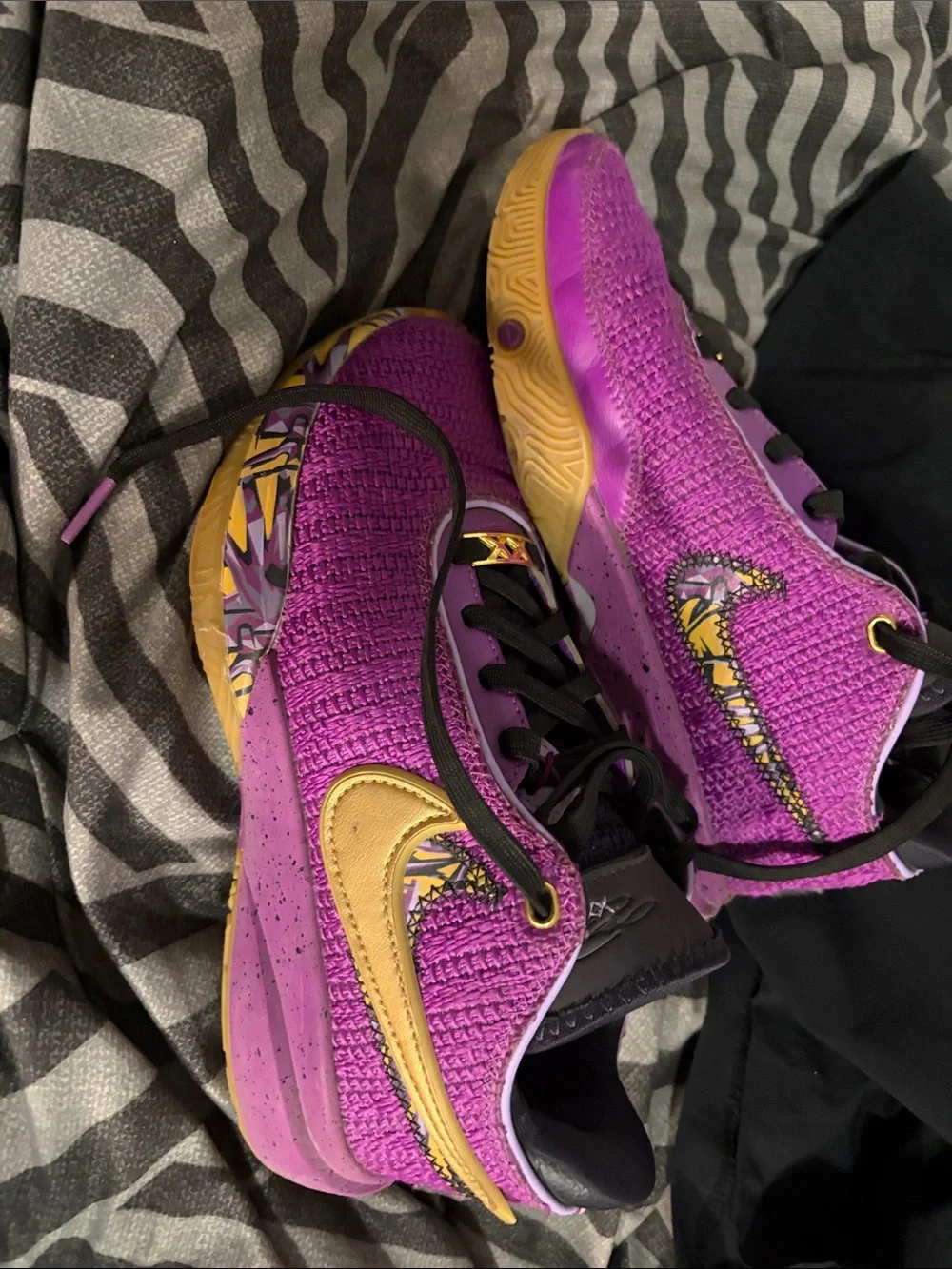 Nike purple knit